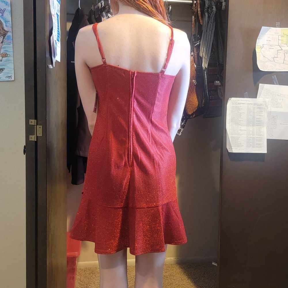Red dress